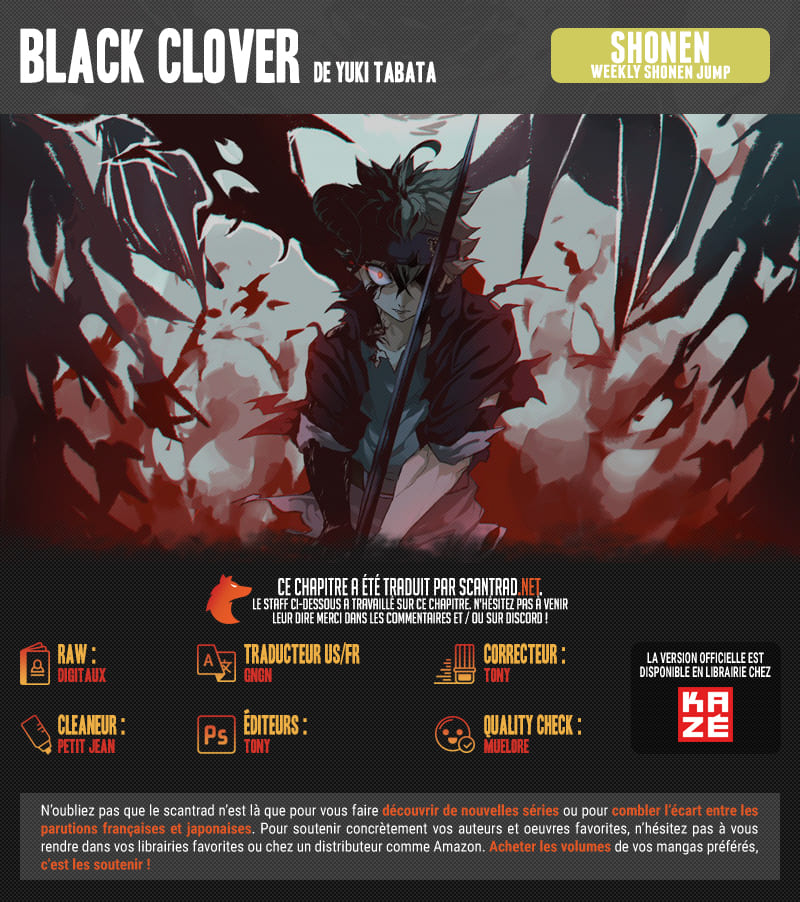 Lecture en ligne Black Clover 254 page 2