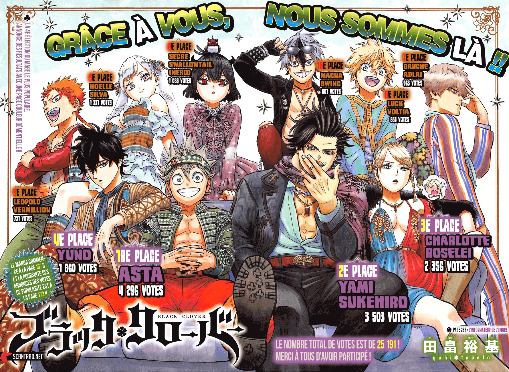 Lecture en ligne Black Clover 263 page 1