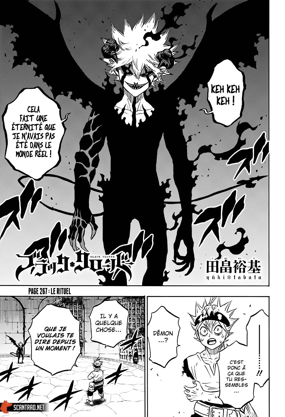 Lecture en ligne Black Clover 267 page 1
