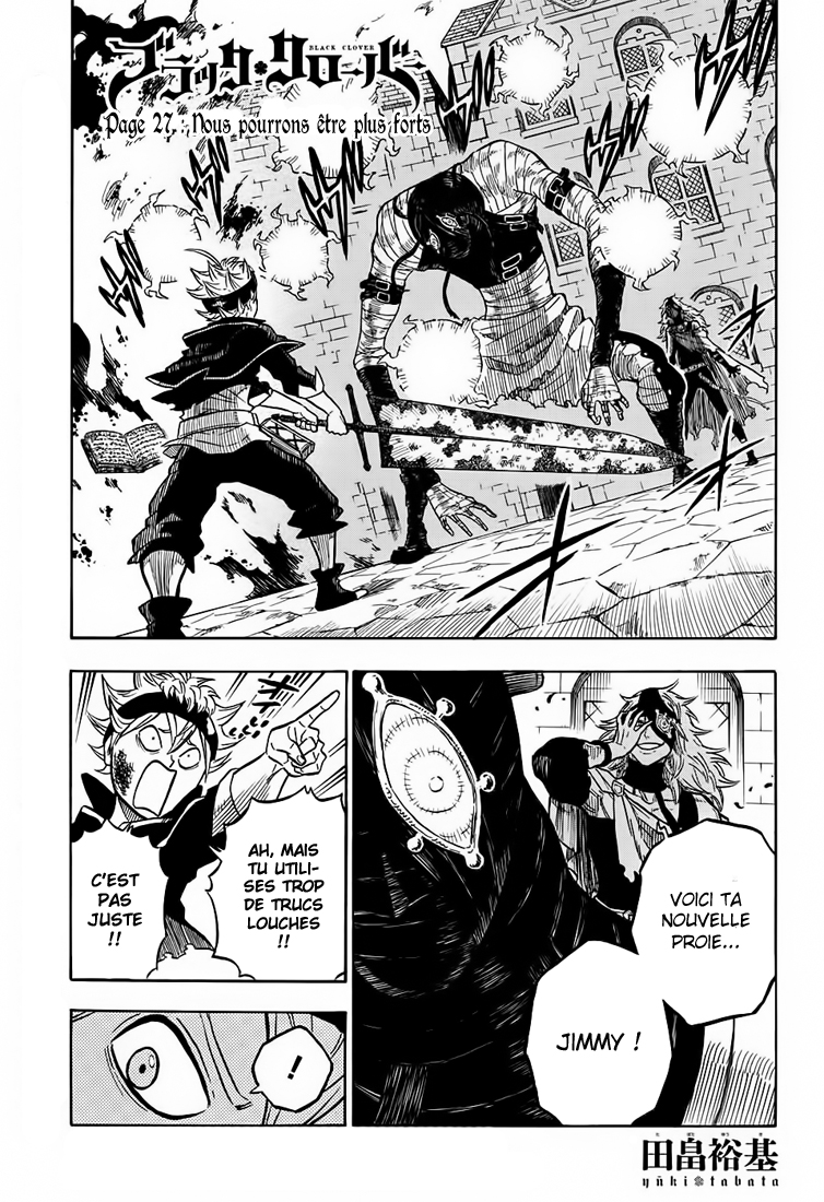 Lecture en ligne Black Clover 27 page 2