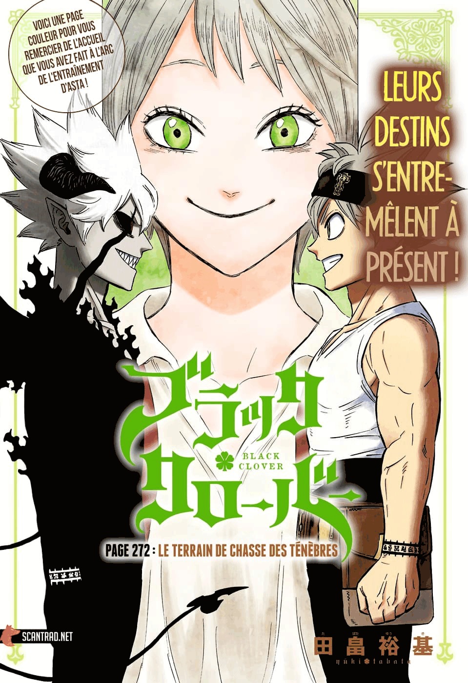 Lecture en ligne Black Clover 272 page 1