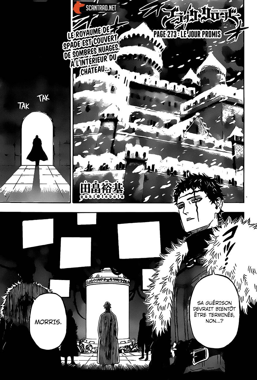 Lecture en ligne Black Clover 273 page 1