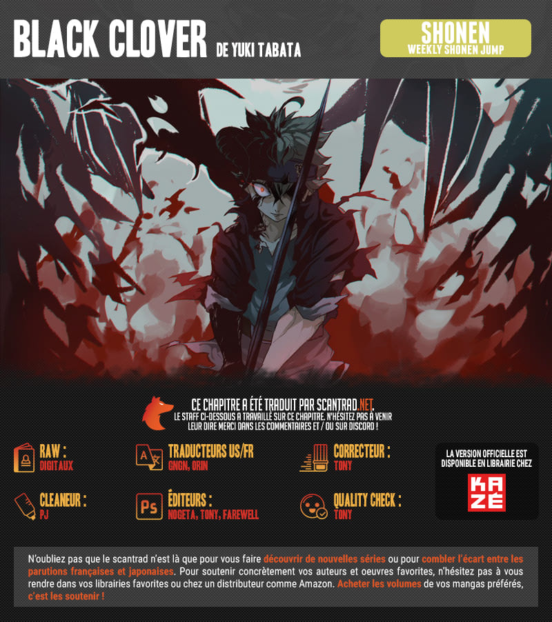 Lecture en ligne Black Clover 281 page 2