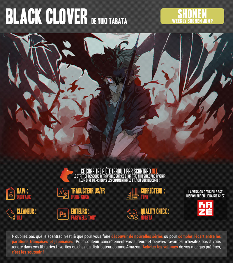 Lecture en ligne Black Clover 282 page 2