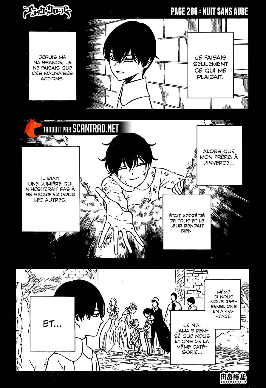Lecture en ligne Black Clover 286 page 1