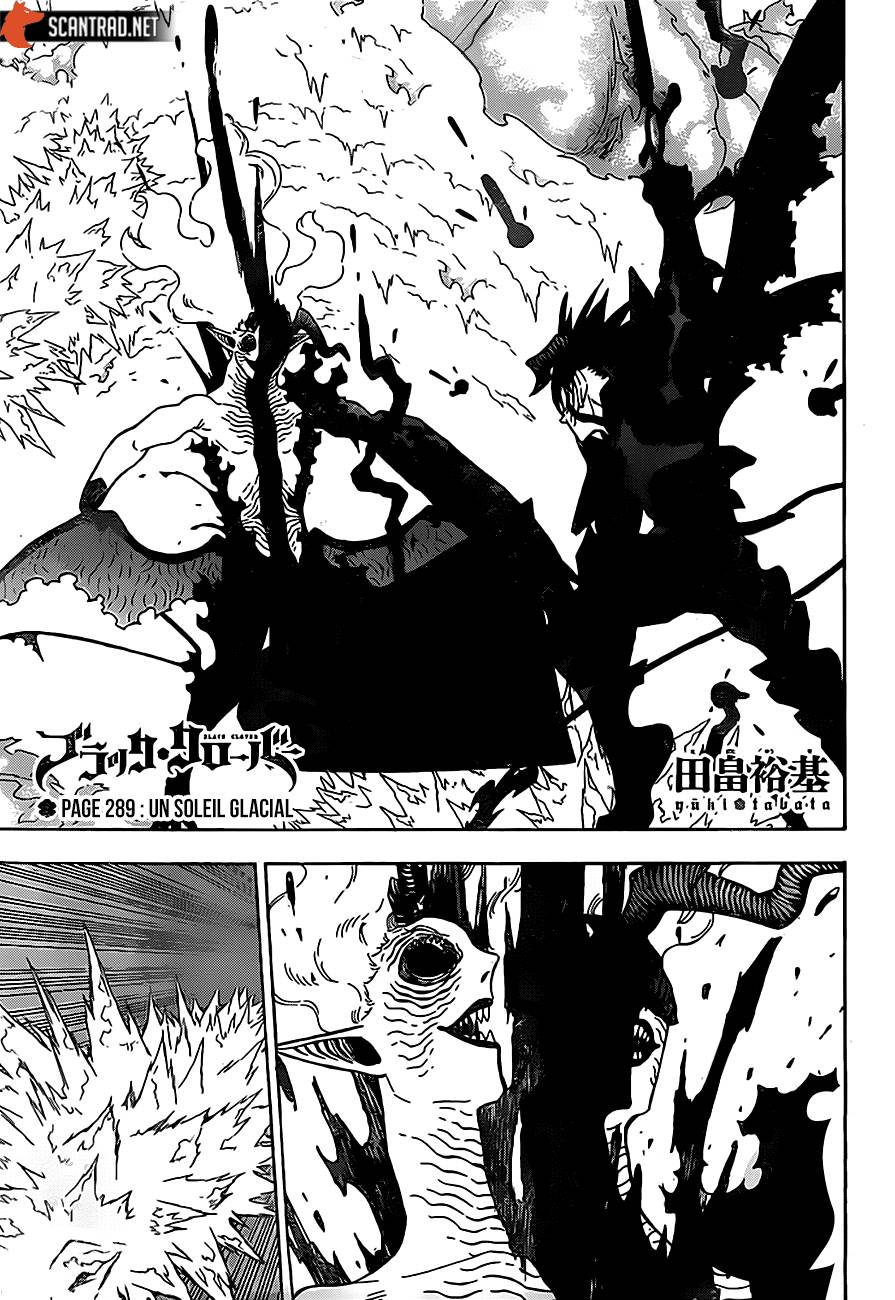 Lecture en ligne Black Clover 289 page 1