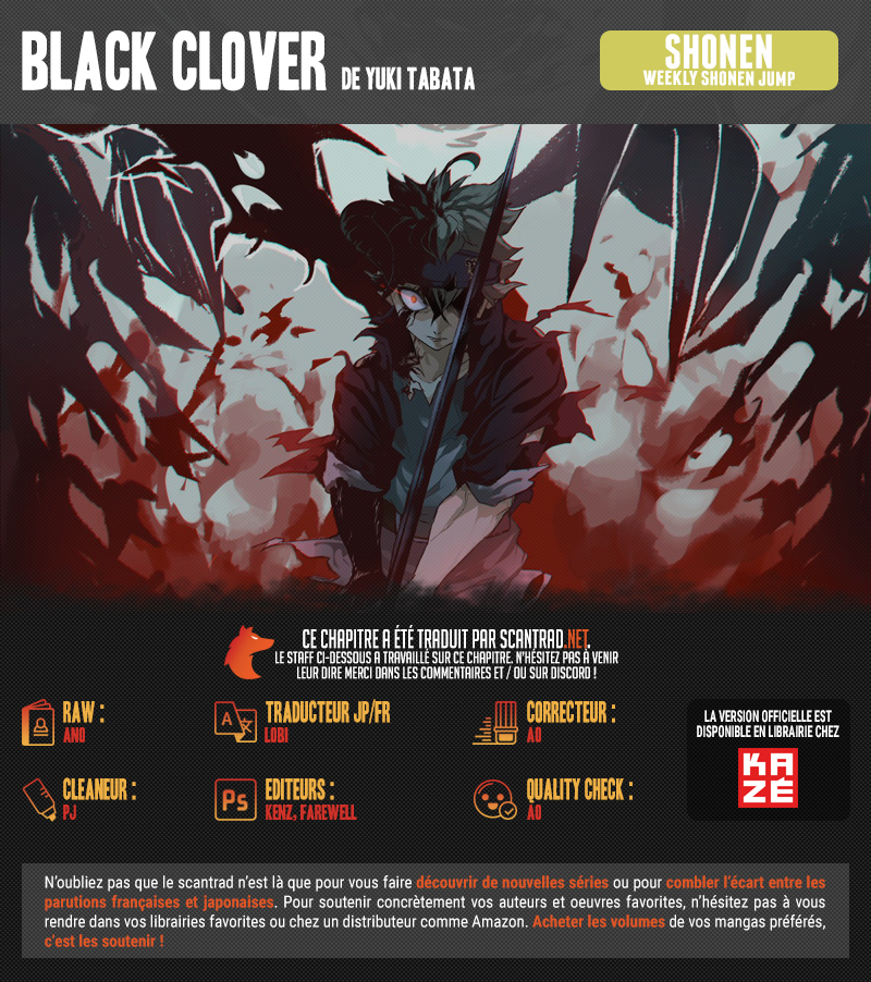 Lecture en ligne Black Clover 300 page 2