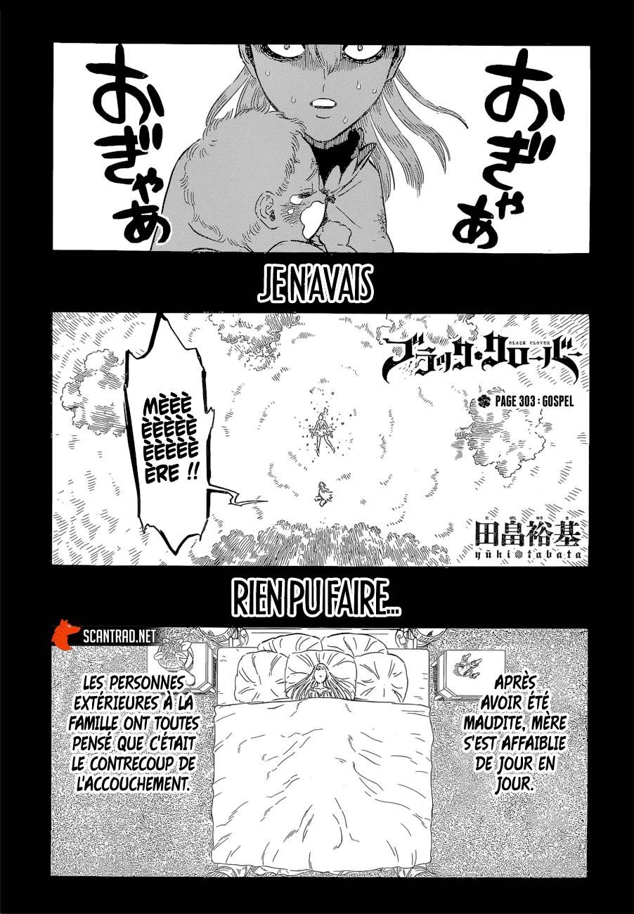 Lecture en ligne Black Clover 303 page 1