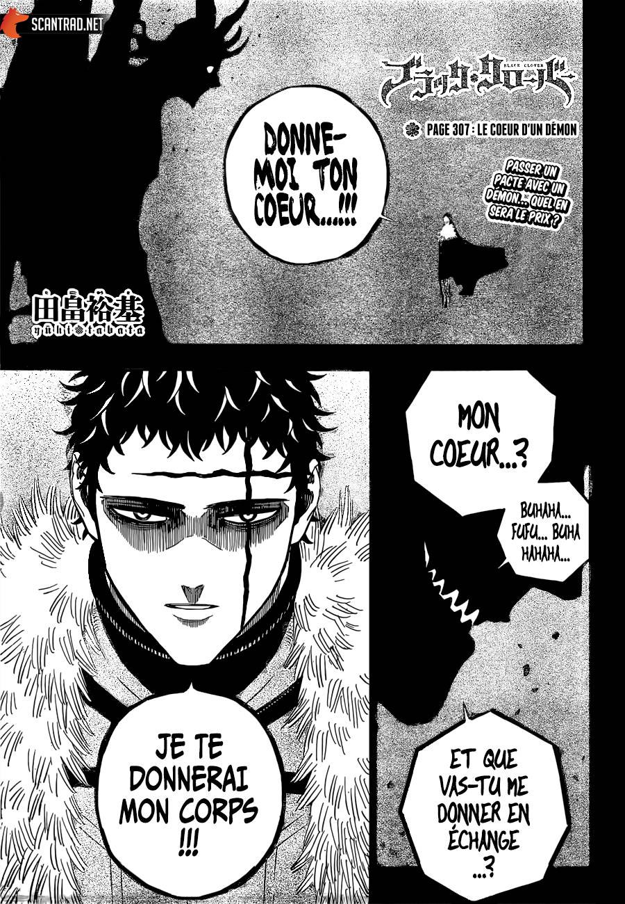 Lecture en ligne Black Clover 307 page 1