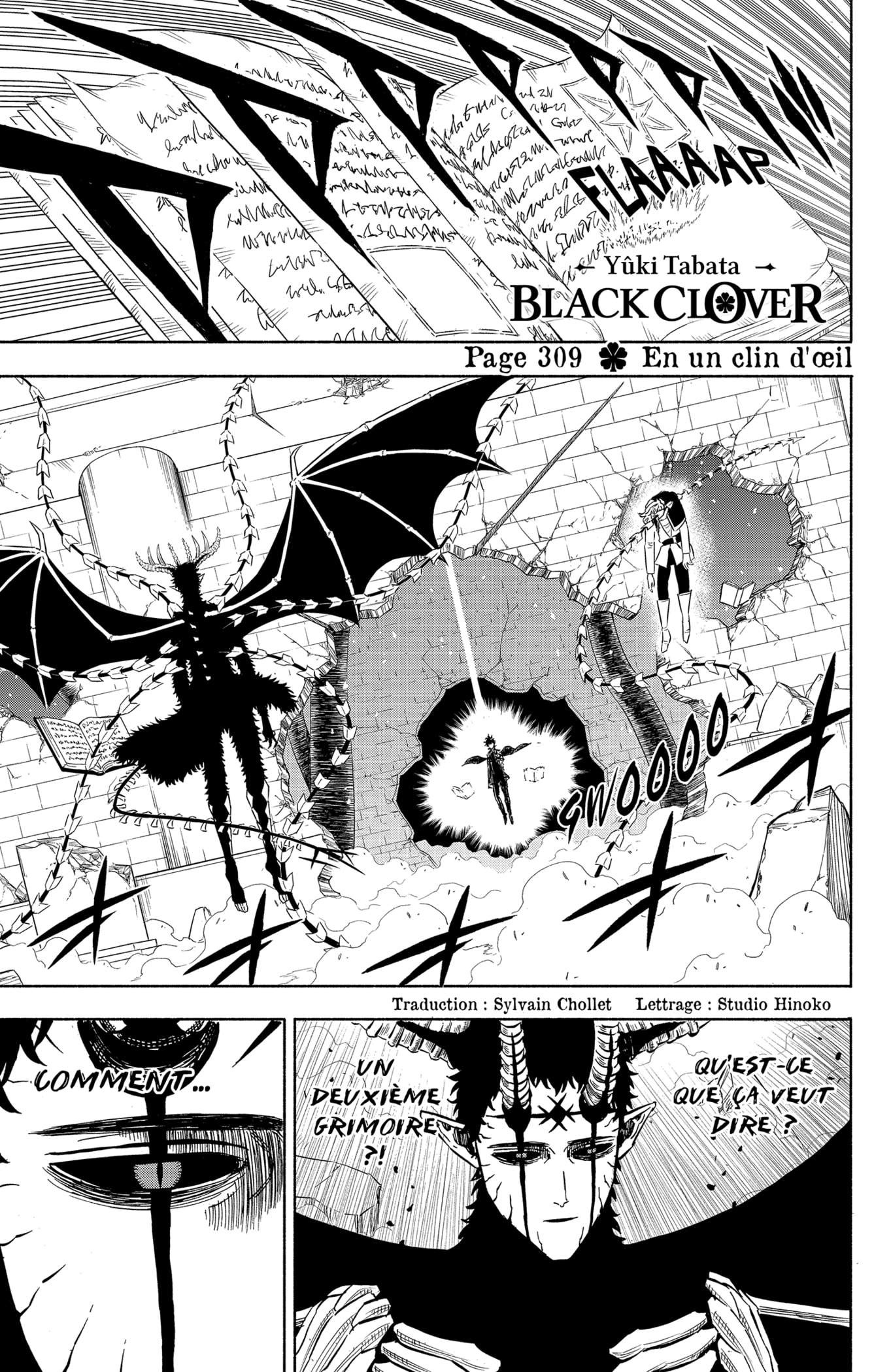Lecture en ligne Black Clover 309 page 1