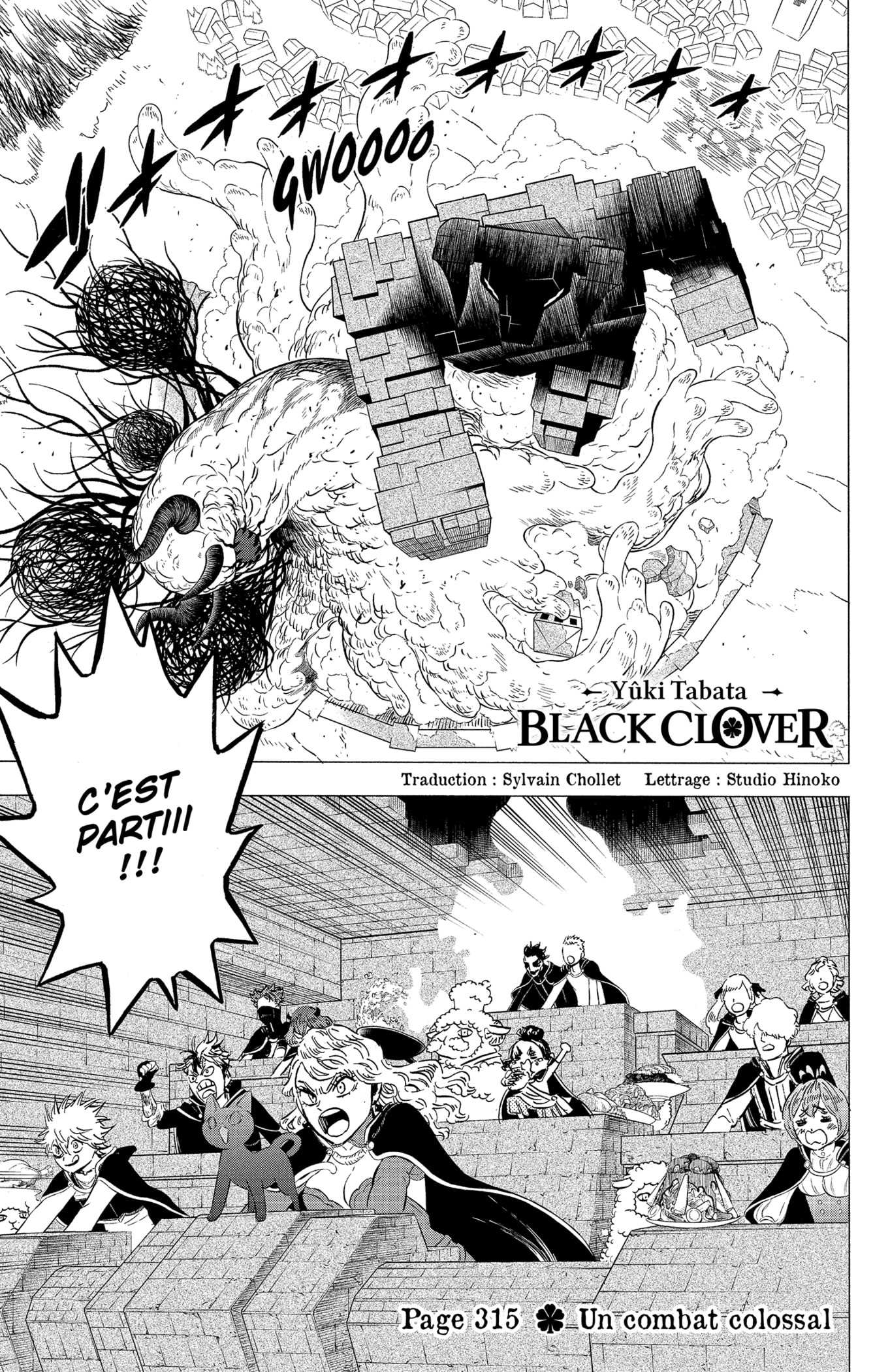 Lecture en ligne Black Clover 315 page 1