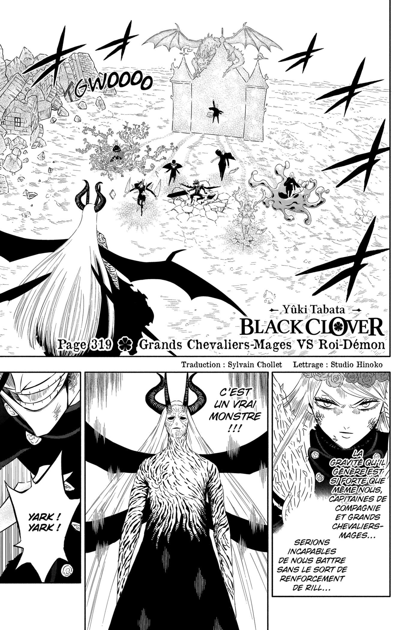 Lecture en ligne Black Clover 319 page 1