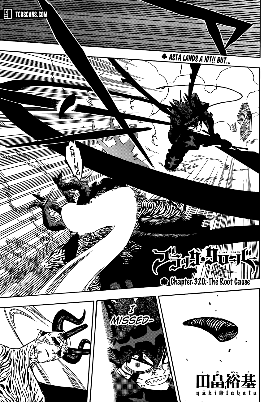 Lecture en ligne Black Clover 320 page 1