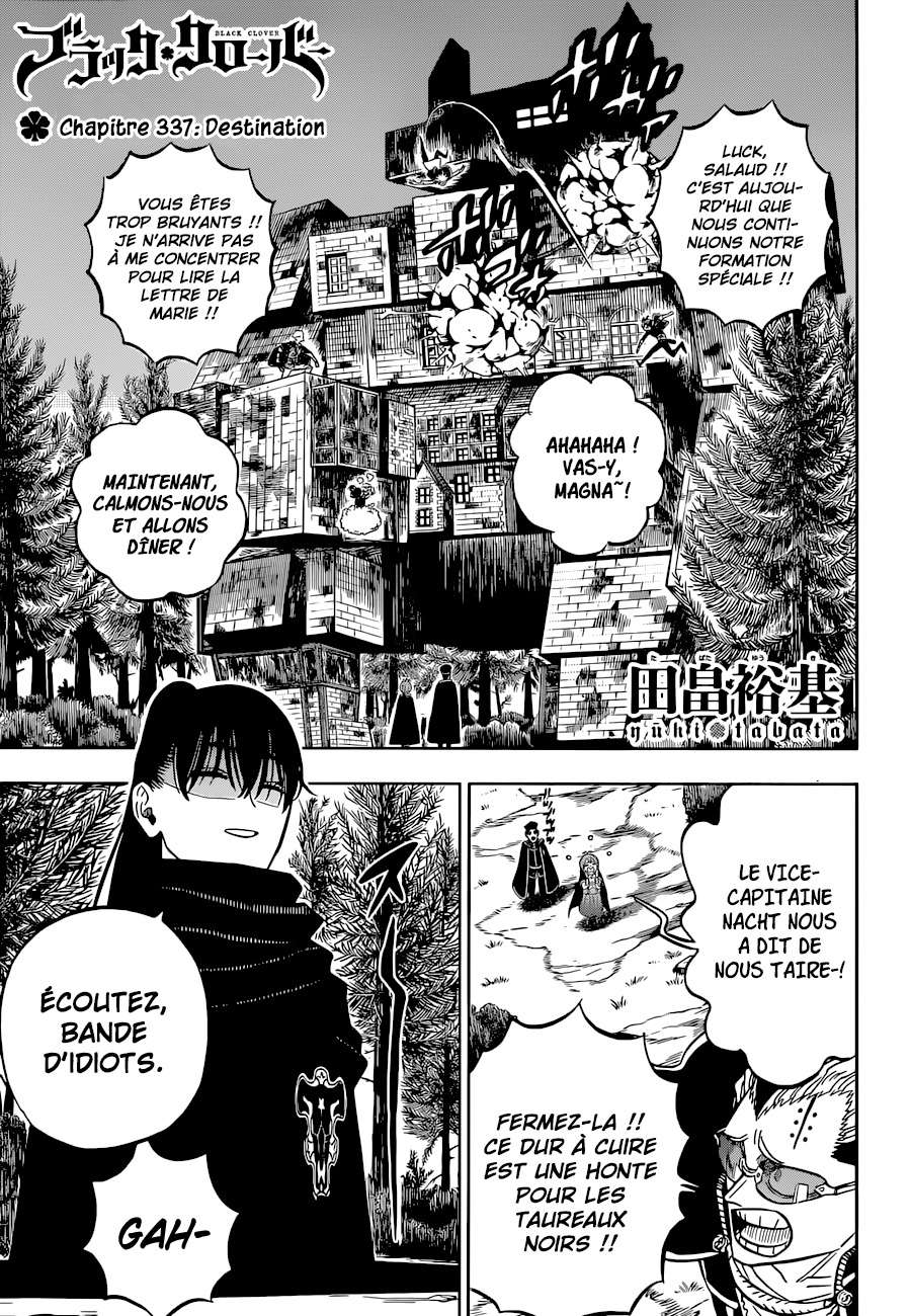 Lecture en ligne Black Clover 337 page 1
