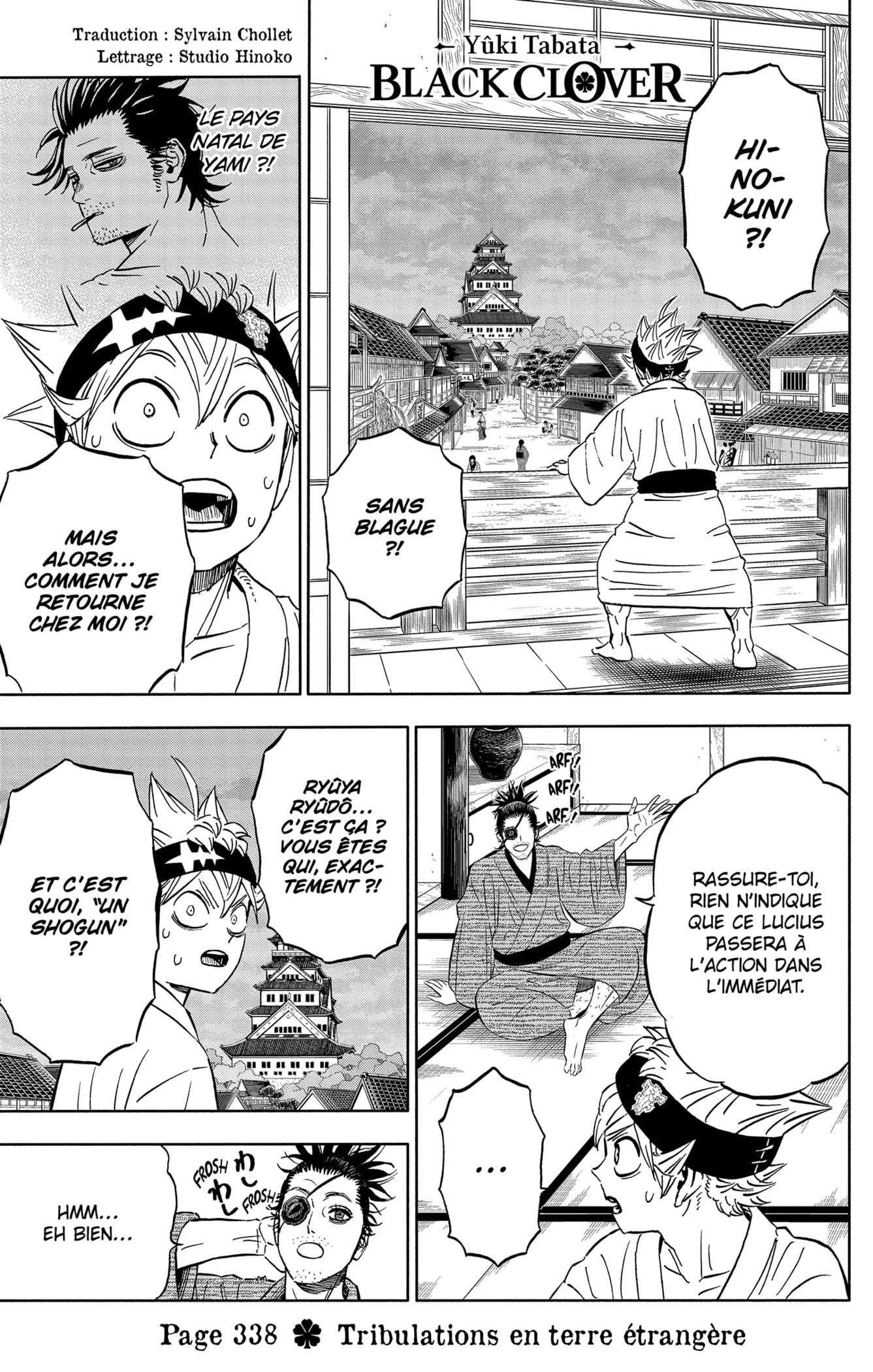 Lecture en ligne Black Clover 338 page 1