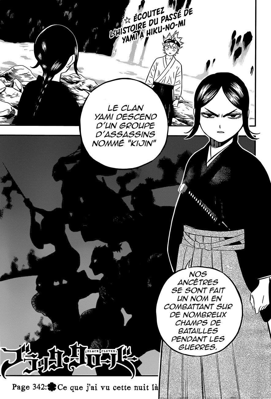Lecture en ligne Black Clover 342 page 1