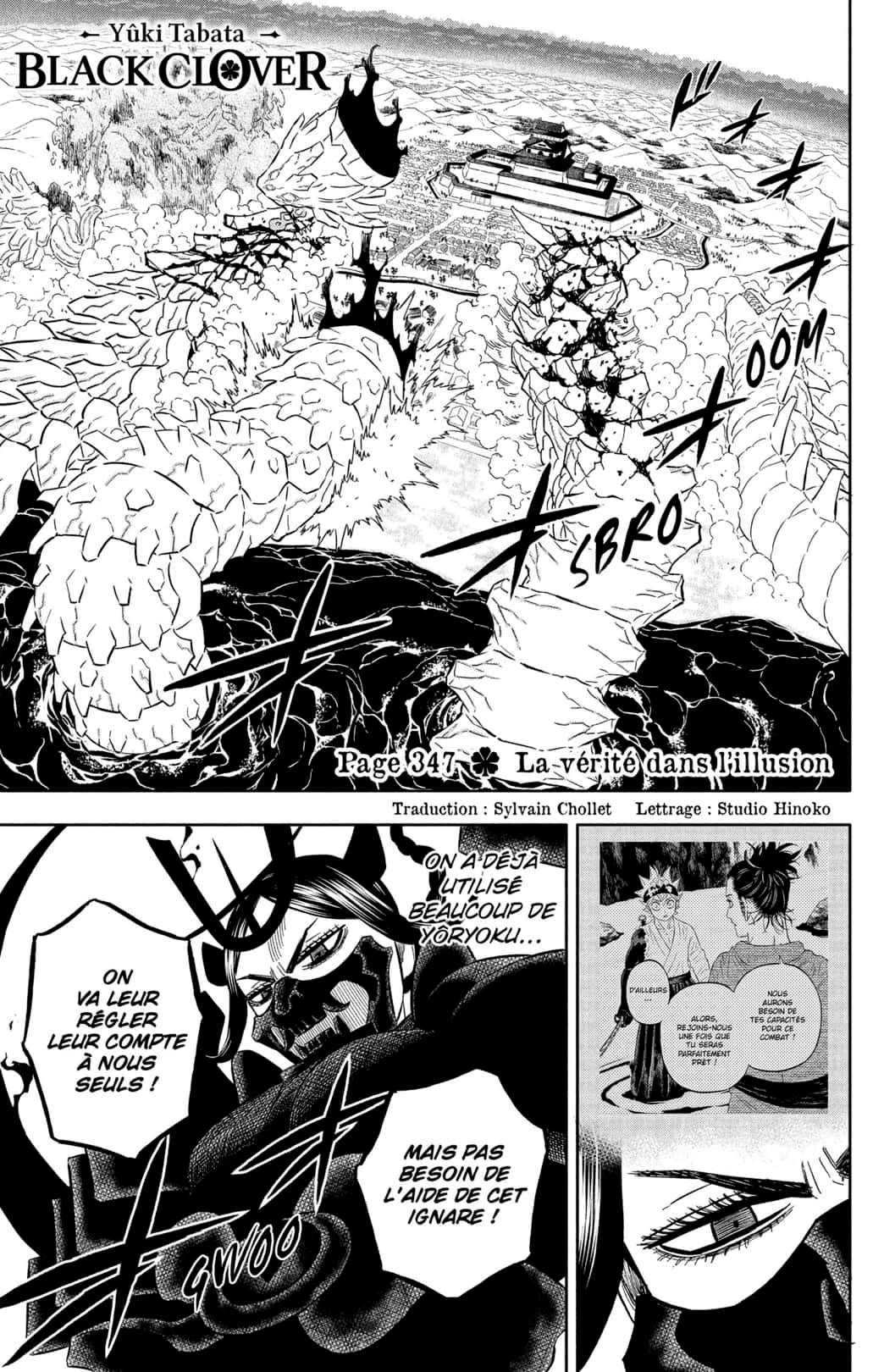 Lecture en ligne Black Clover 347 page 1