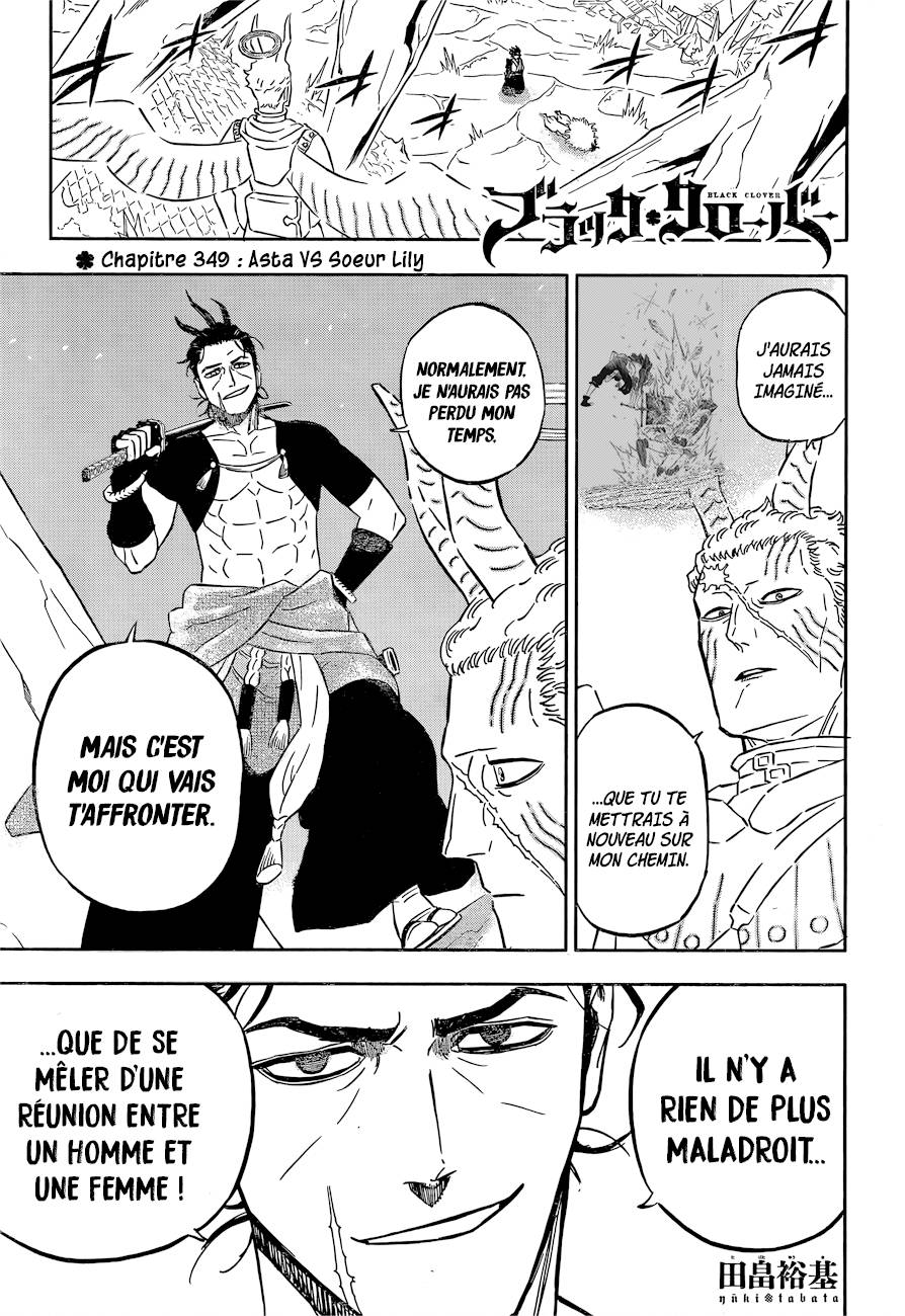 Lecture en ligne Black Clover 349 page 1
