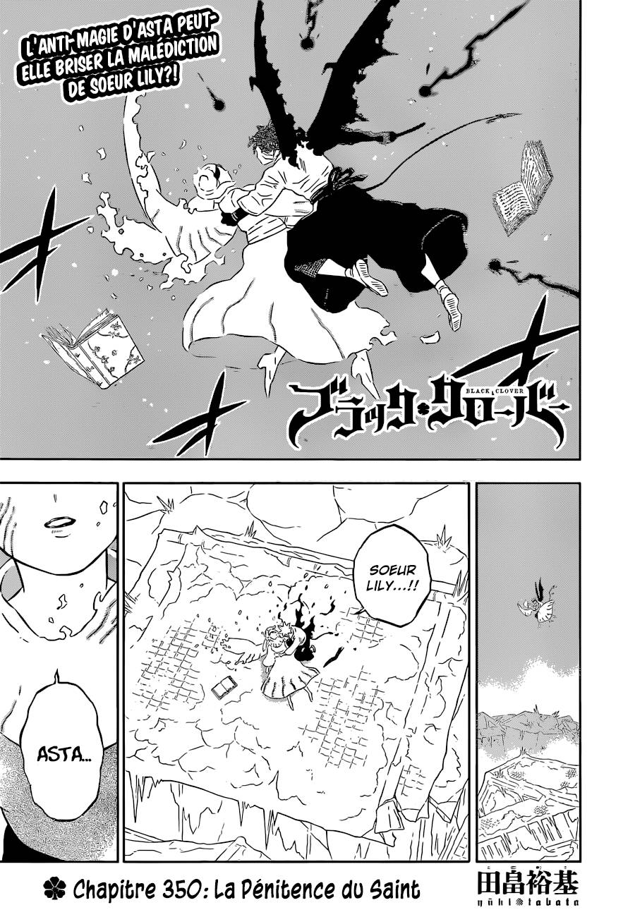 Lecture en ligne Black Clover 350 page 1