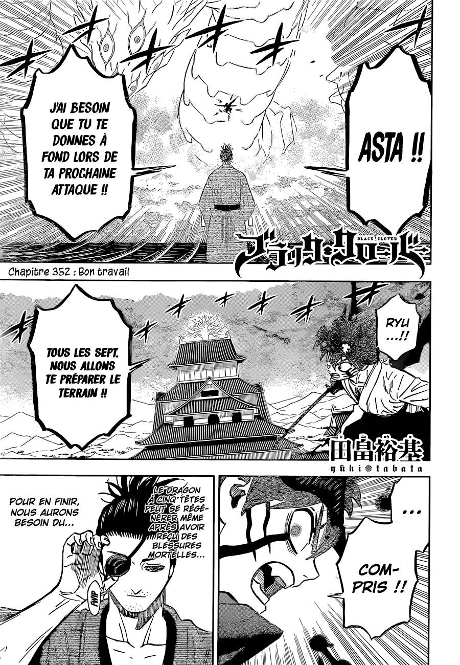 Lecture en ligne Black Clover 352 page 1