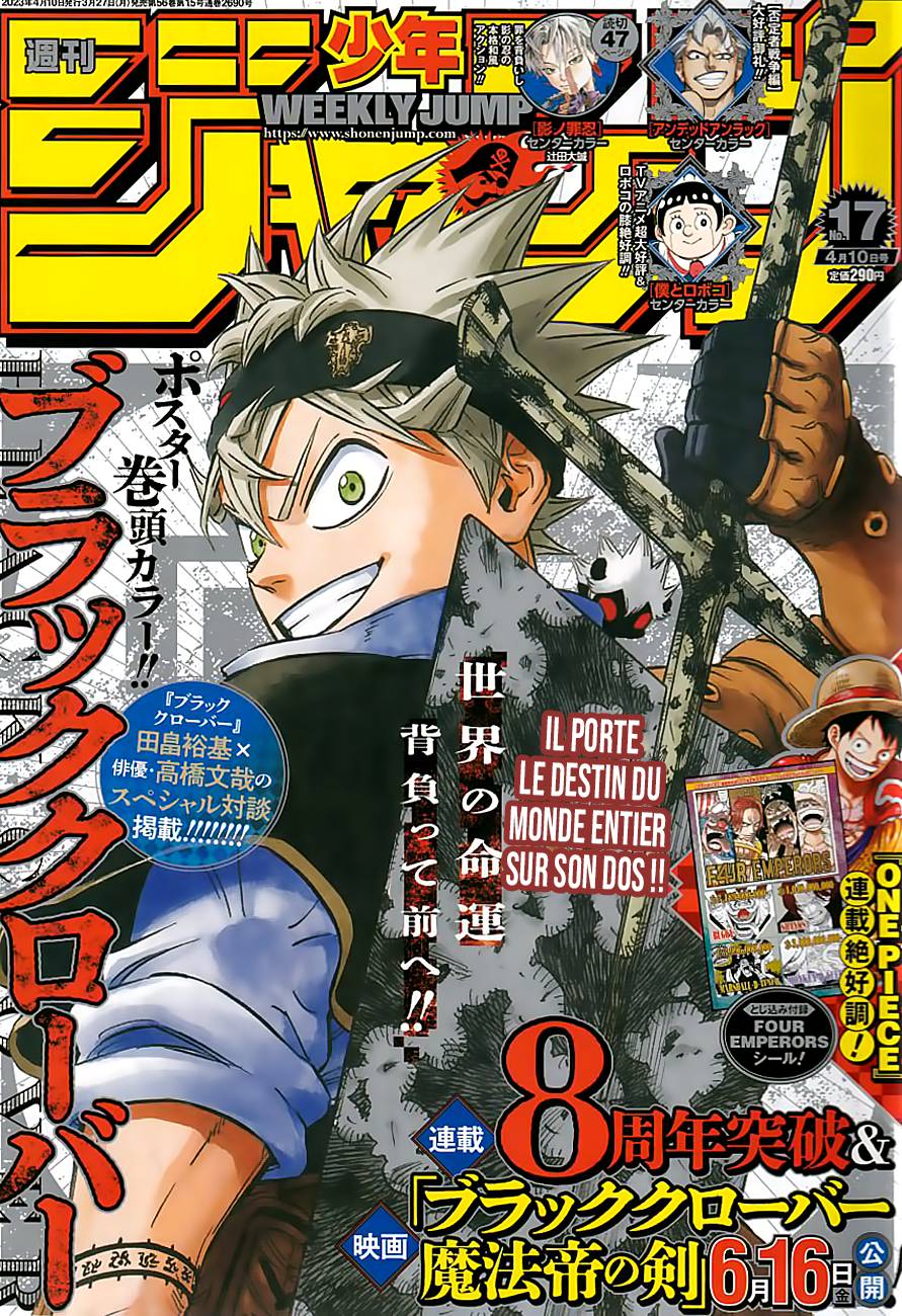 Lecture en ligne Black Clover 355 page 1