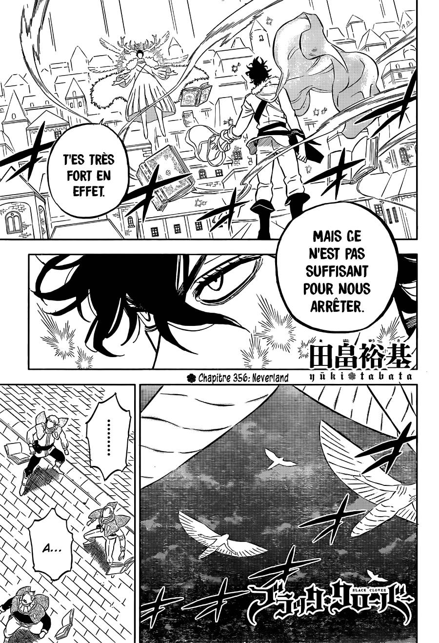Lecture en ligne Black Clover 356 page 1