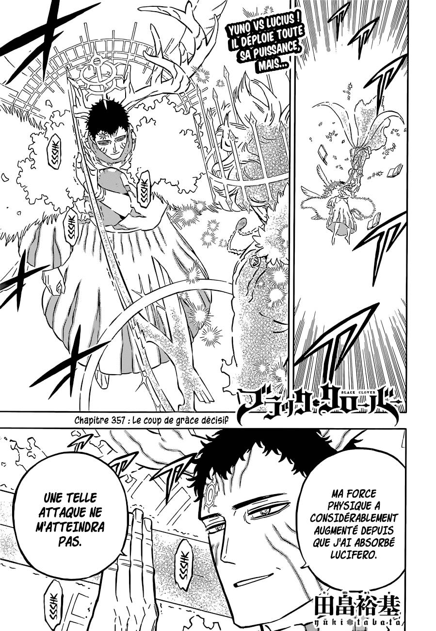 Lecture en ligne Black Clover 357 page 1