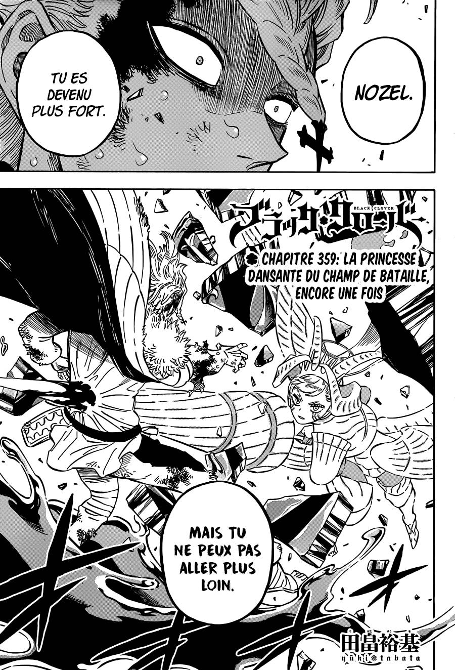Lecture en ligne Black Clover 359 page 1