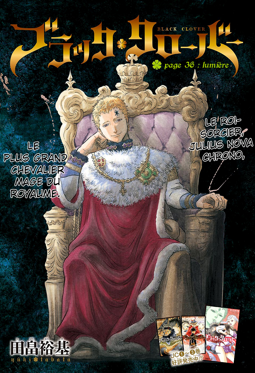 Lecture en ligne Black Clover 36 page 2