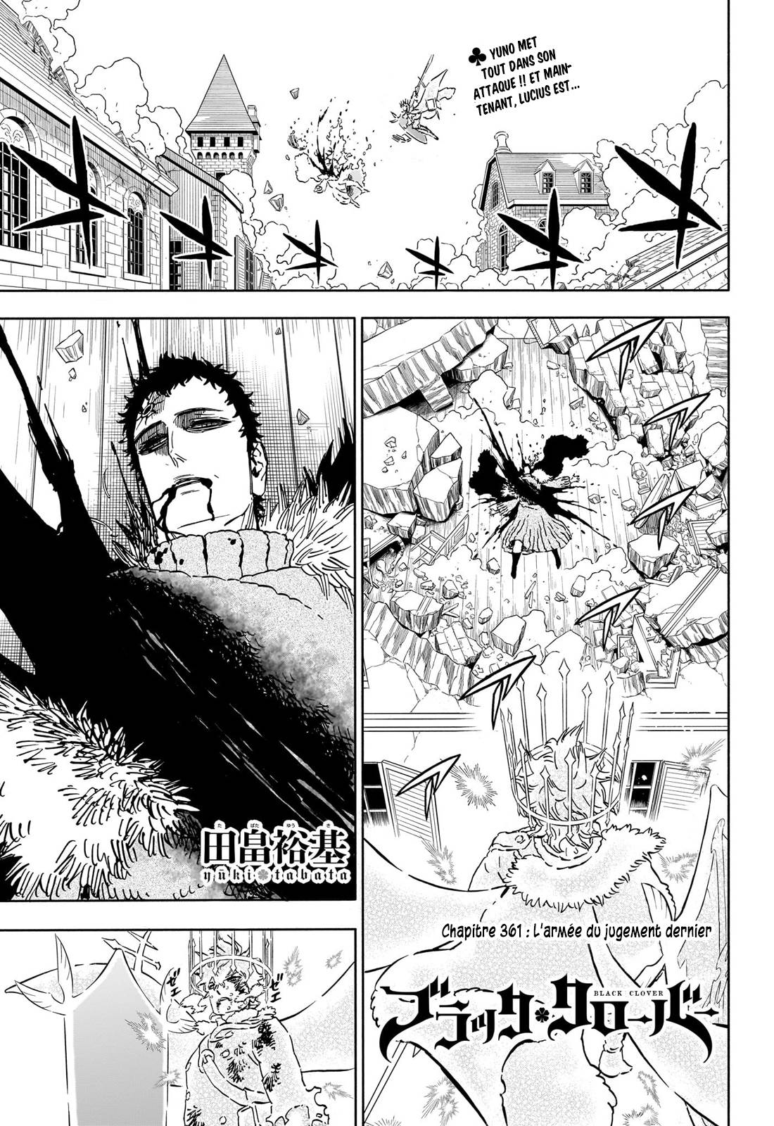 Lecture en ligne Black Clover 361 page 1
