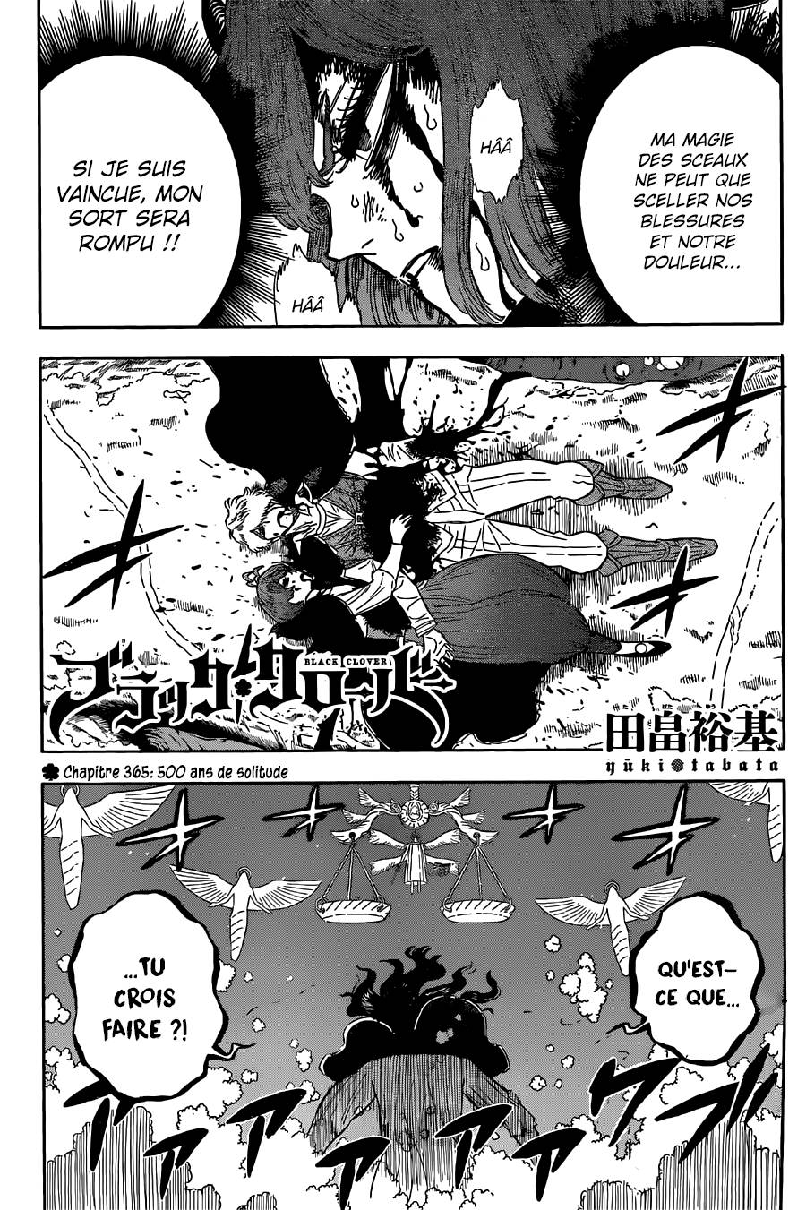 Lecture en ligne Black Clover 365 page 1