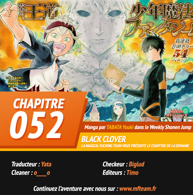 Lecture en ligne Black Clover 53 page 1