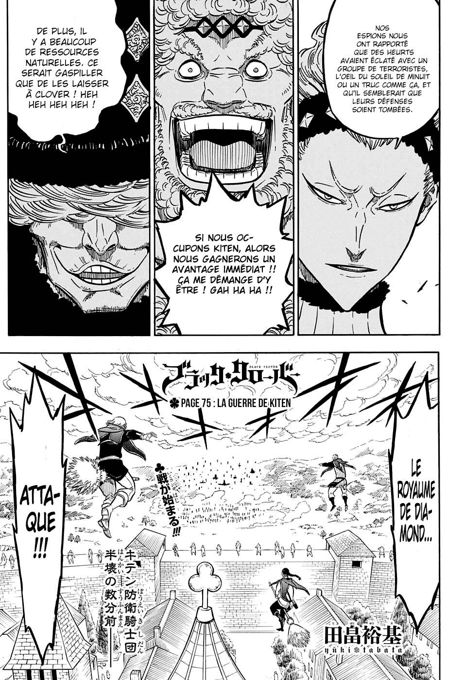 Lecture en ligne Black Clover 75 page 2
