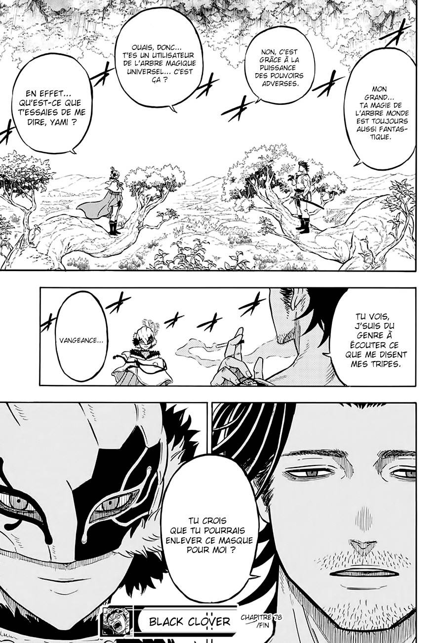 Lecture en ligne Black Clover 78 page 20