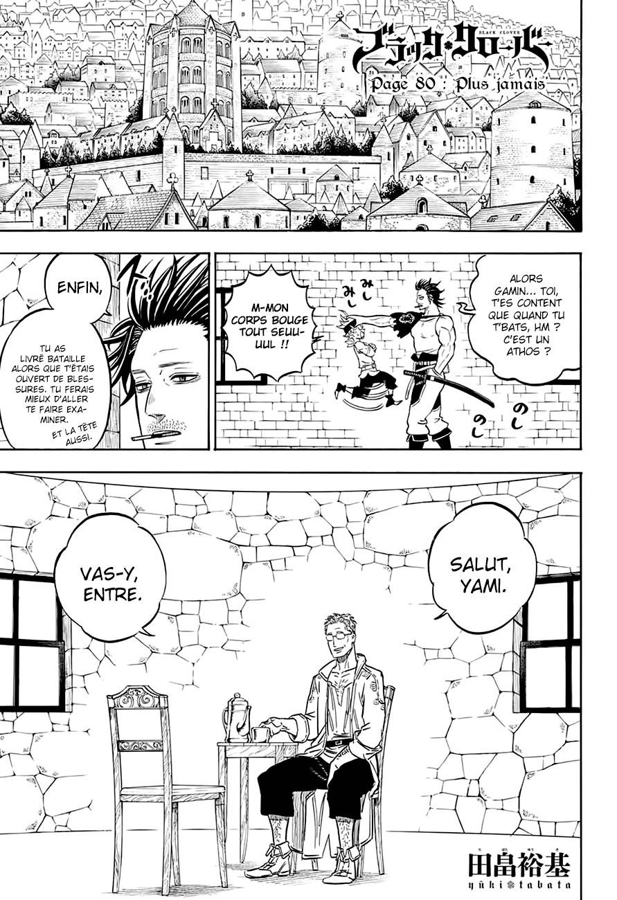 Lecture en ligne Black Clover 80 page 3