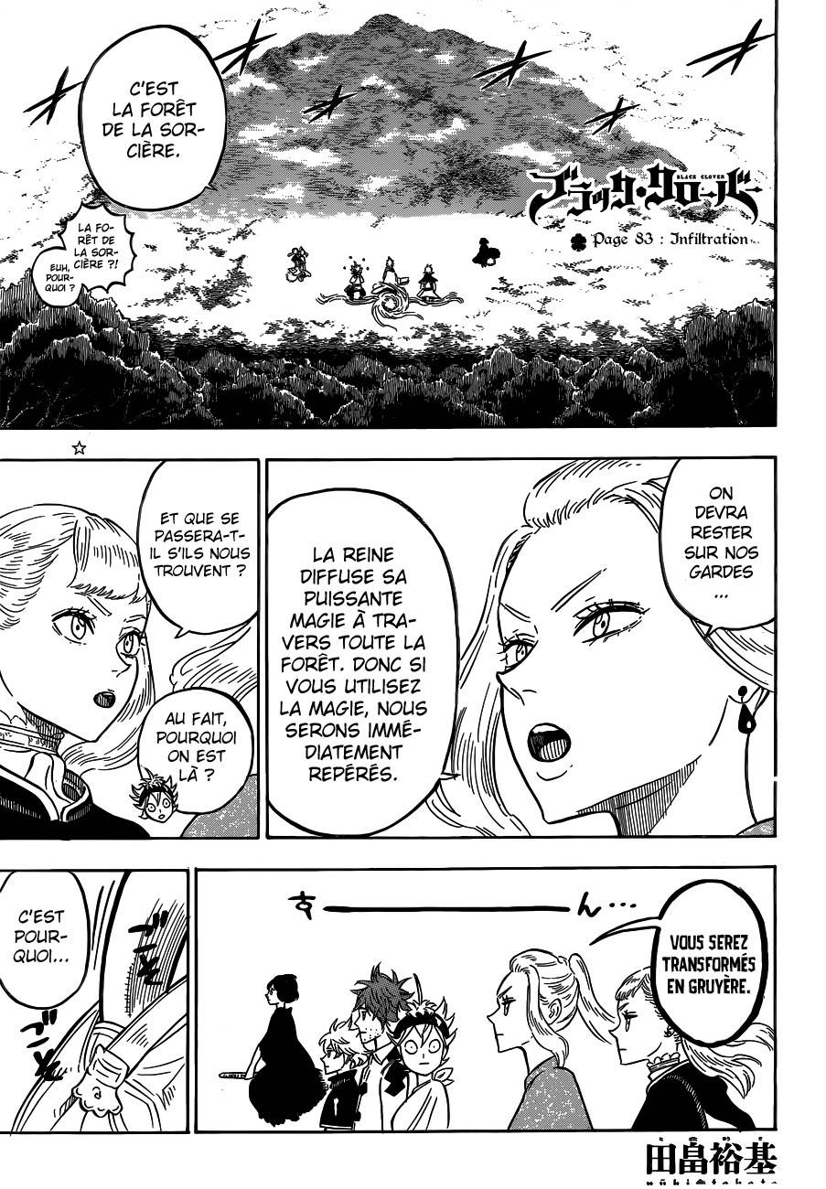 Lecture en ligne Black Clover 83 page 2
