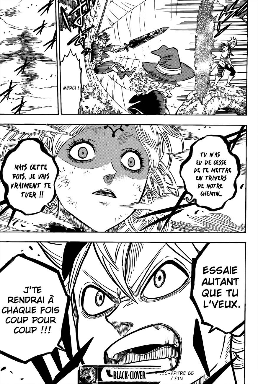 Lecture en ligne Black Clover 85 page 18