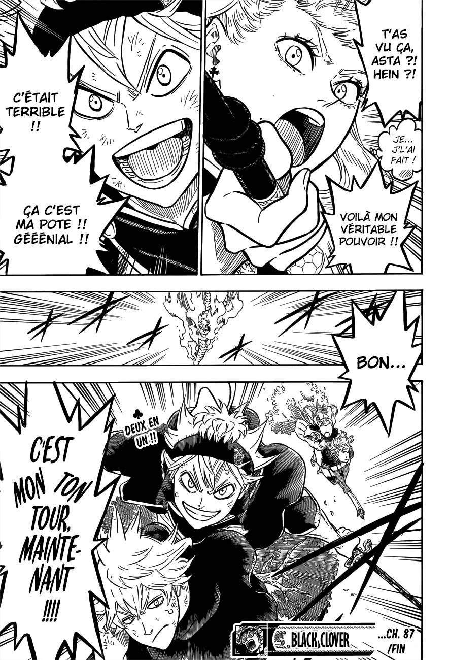 Lecture en ligne Black Clover 87 page 18
