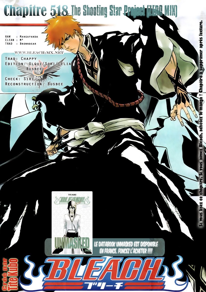 Lecture en ligne Bleach 518 page 1