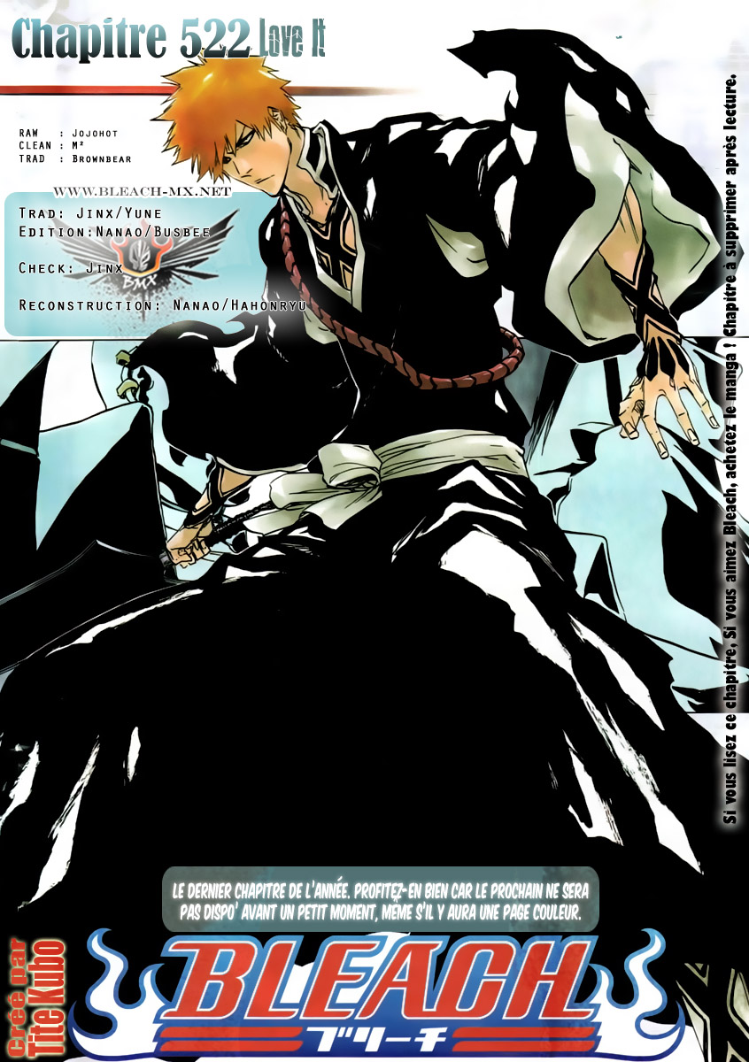 Lecture en ligne Bleach 522 page 1