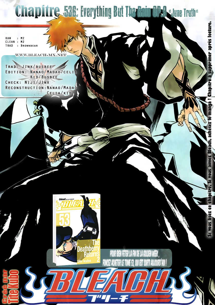 Lecture en ligne Bleach 536 page 1