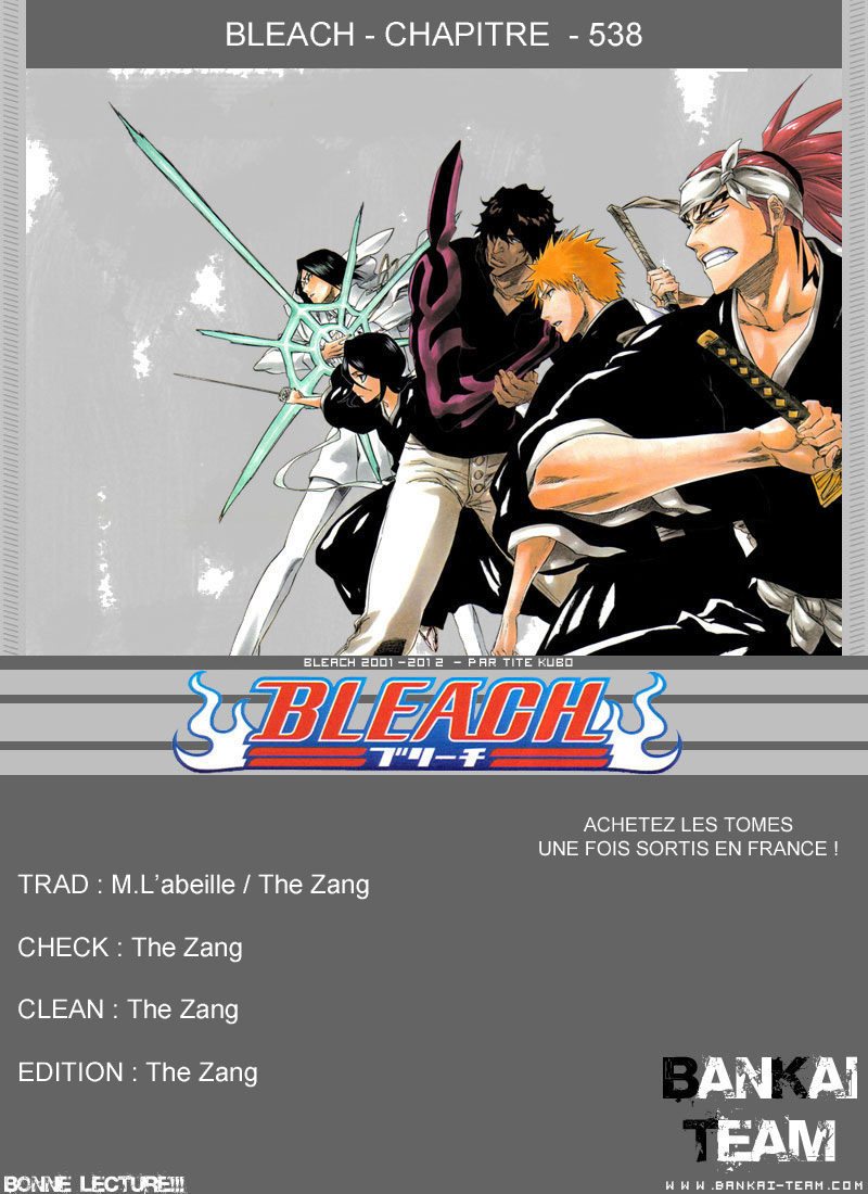 Lecture en ligne Bleach 538 page 1