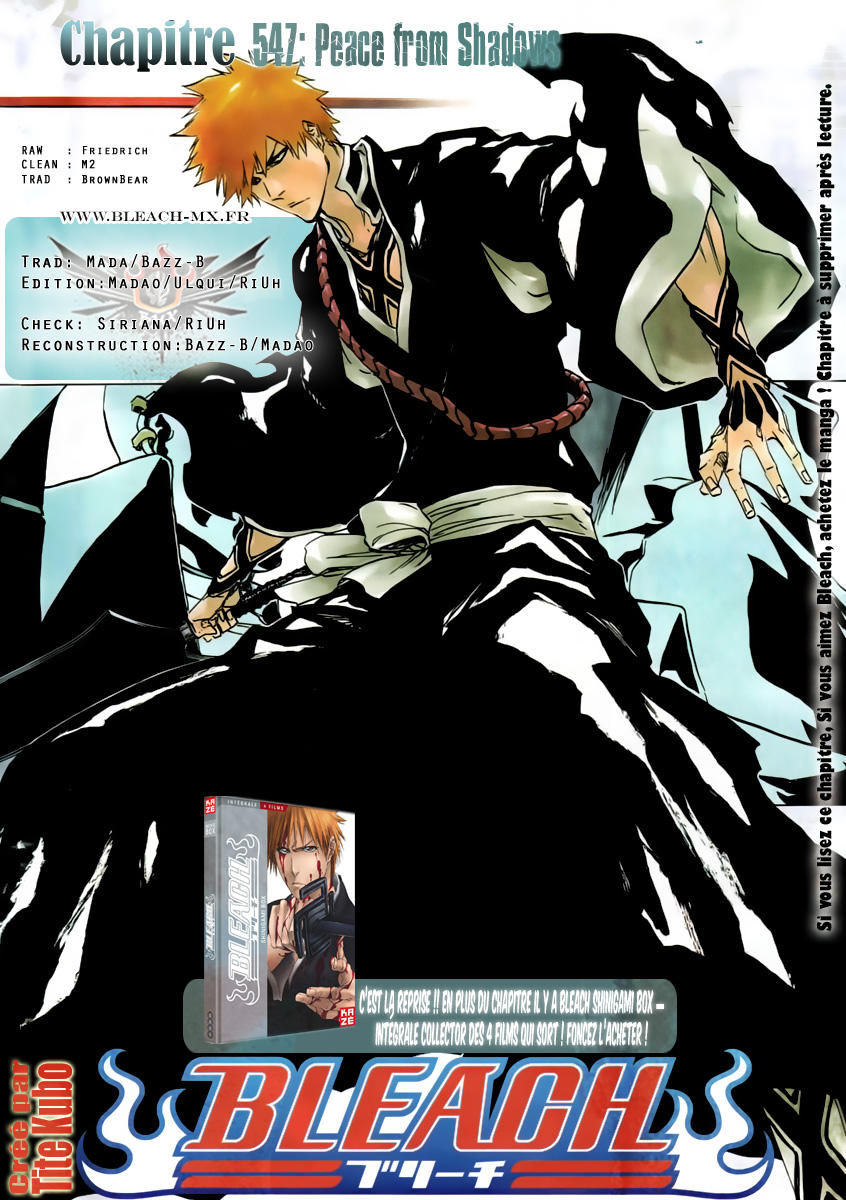 Lecture en ligne Bleach 547 page 1