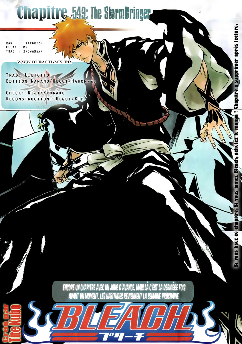 Lecture en ligne Bleach 549 page 1