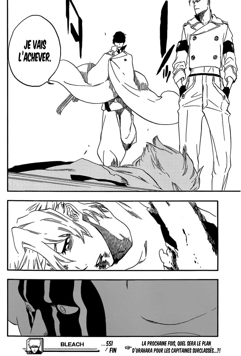 Lecture en ligne Bleach 551 page 17