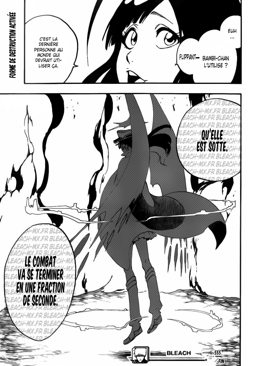 Lecture en ligne Bleach 555 page 17