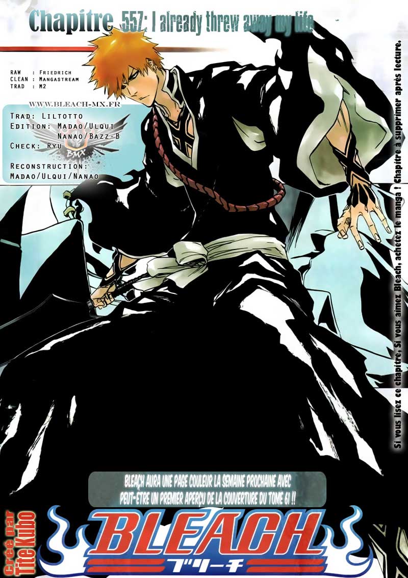 Lecture en ligne Bleach 557 page 1