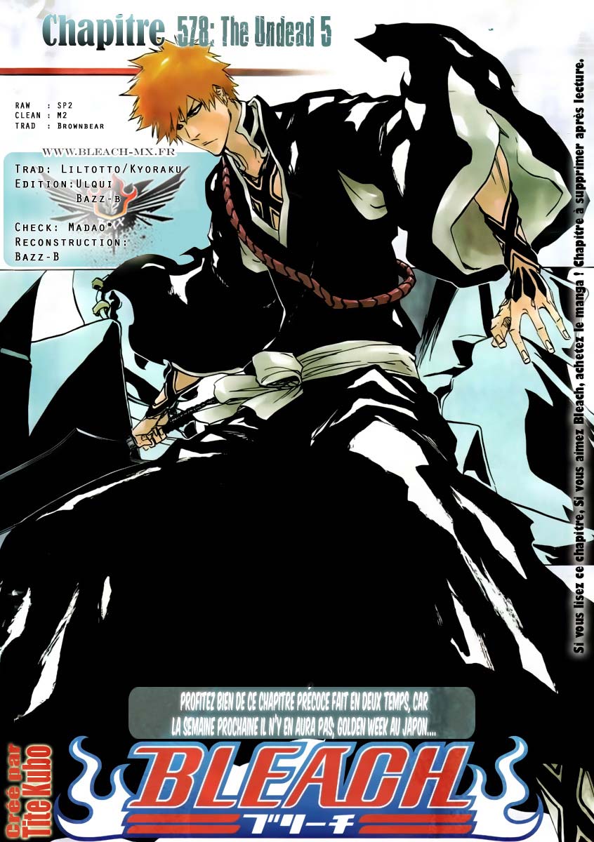 Lecture en ligne Bleach 578 page 1