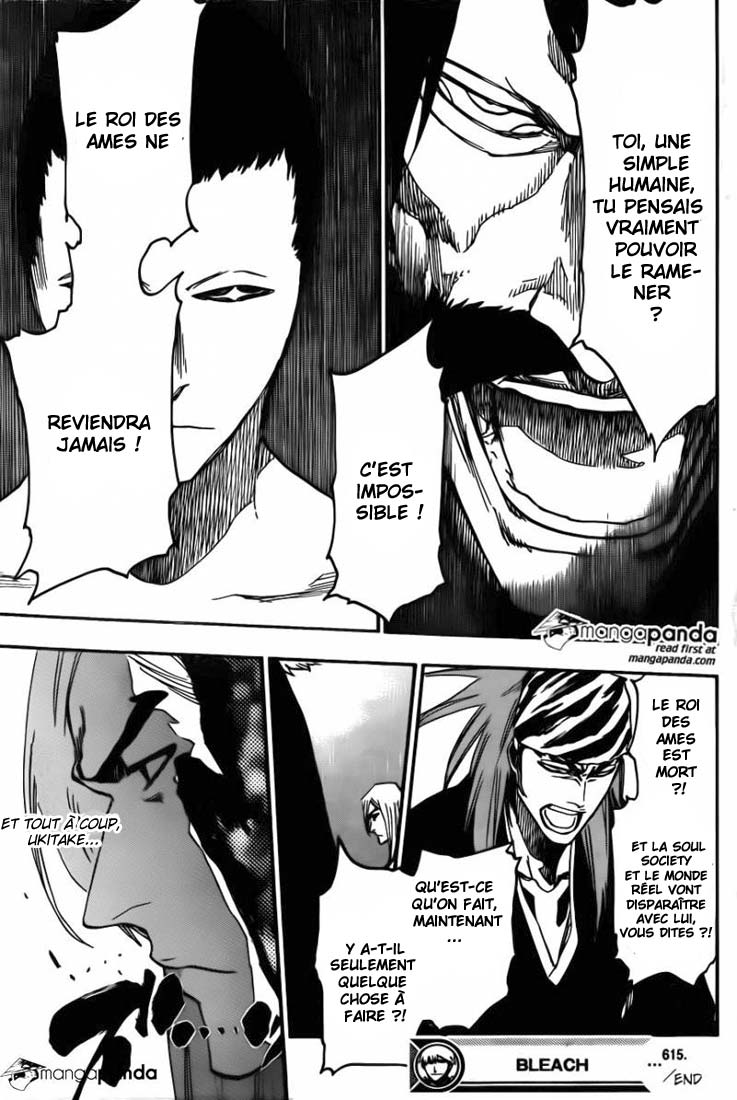 Lecture en ligne Bleach 615 page 18