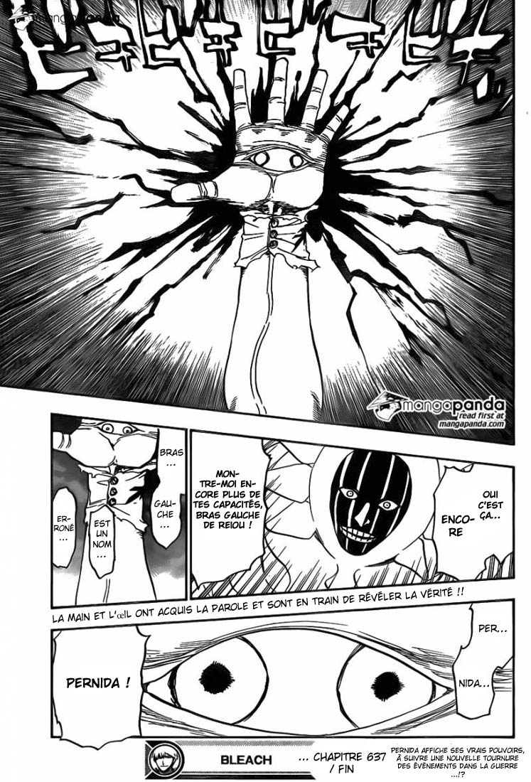 Lecture en ligne Bleach 637 page 17